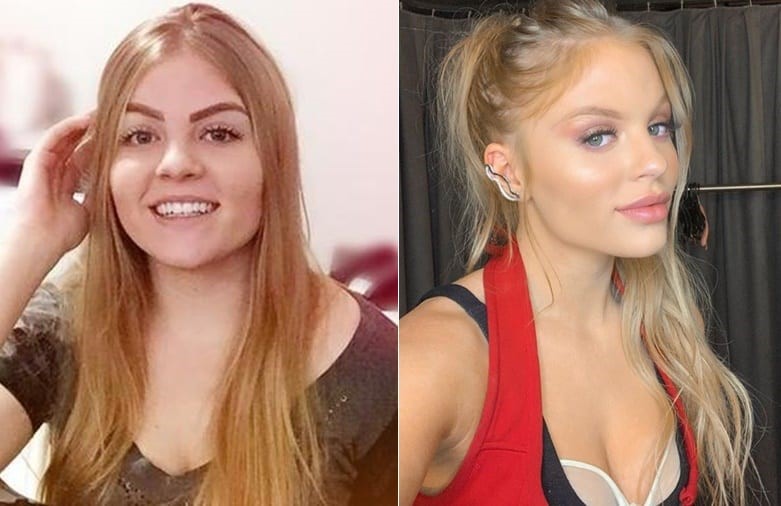 Luisa Sonza antes e depois da fama