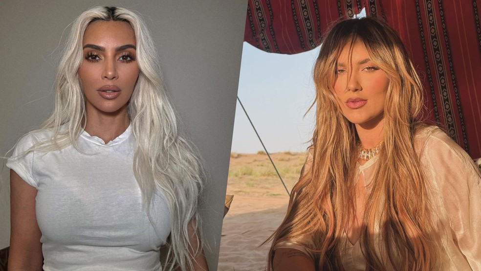 Kim Kardashian e Virginia são adeptas de Morpheus, procedimento em alta entre celebridades — Foto: Reprodução Instagram