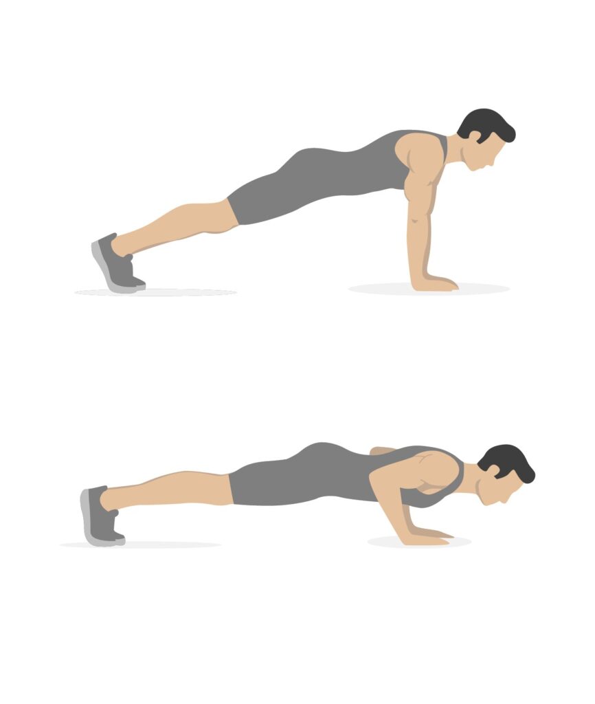 Quantas flexões de braço você consegue fazer? Teste avalia resistência e força